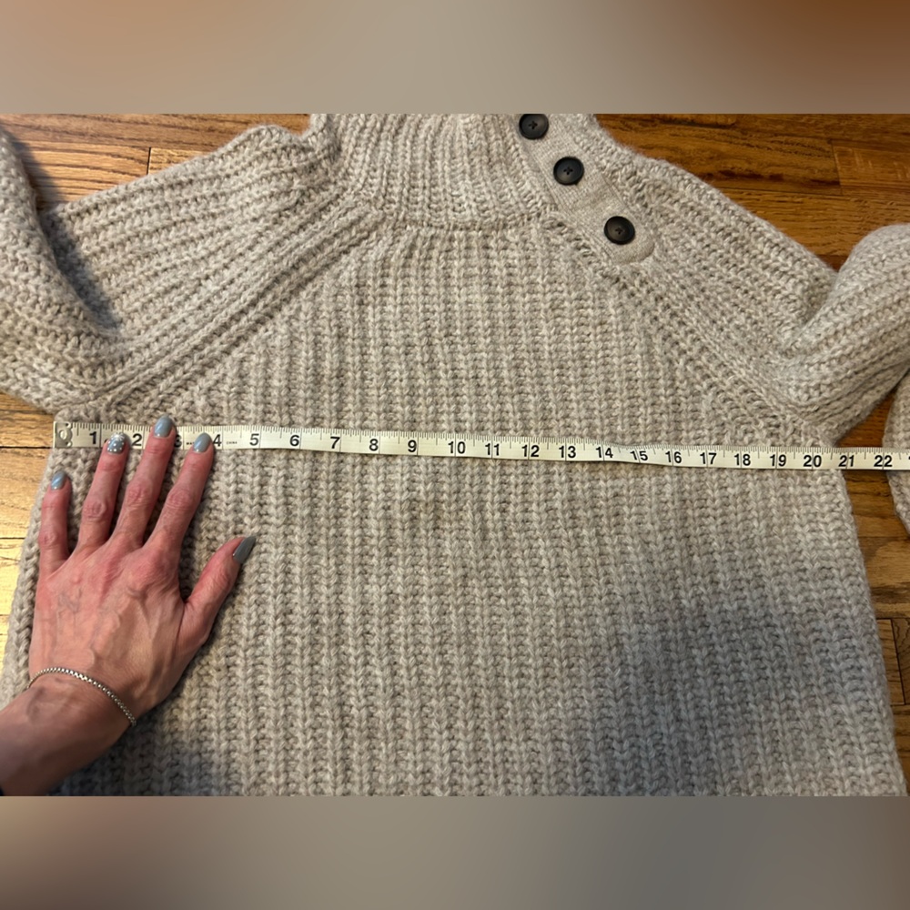 Banana Republic Factory Chunky Funnel-Neck Pullover - Picture 10 of 11